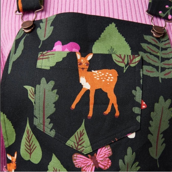 NWT Princess Highway Deer Overalls 🦌 AU 12/US 8 - Picture 5 of 16